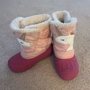 Girls snow boots size 10